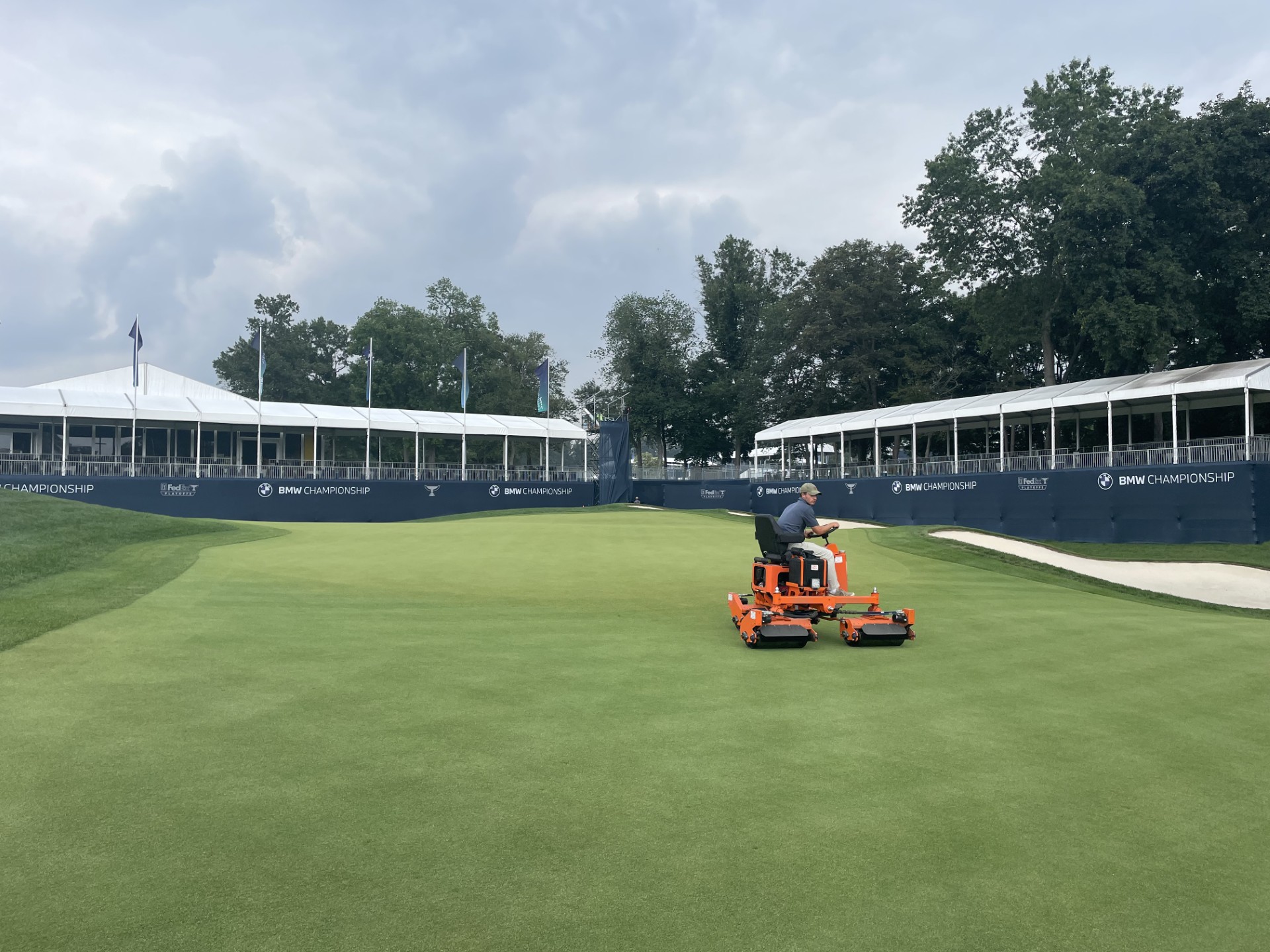 BMW Championship preparation