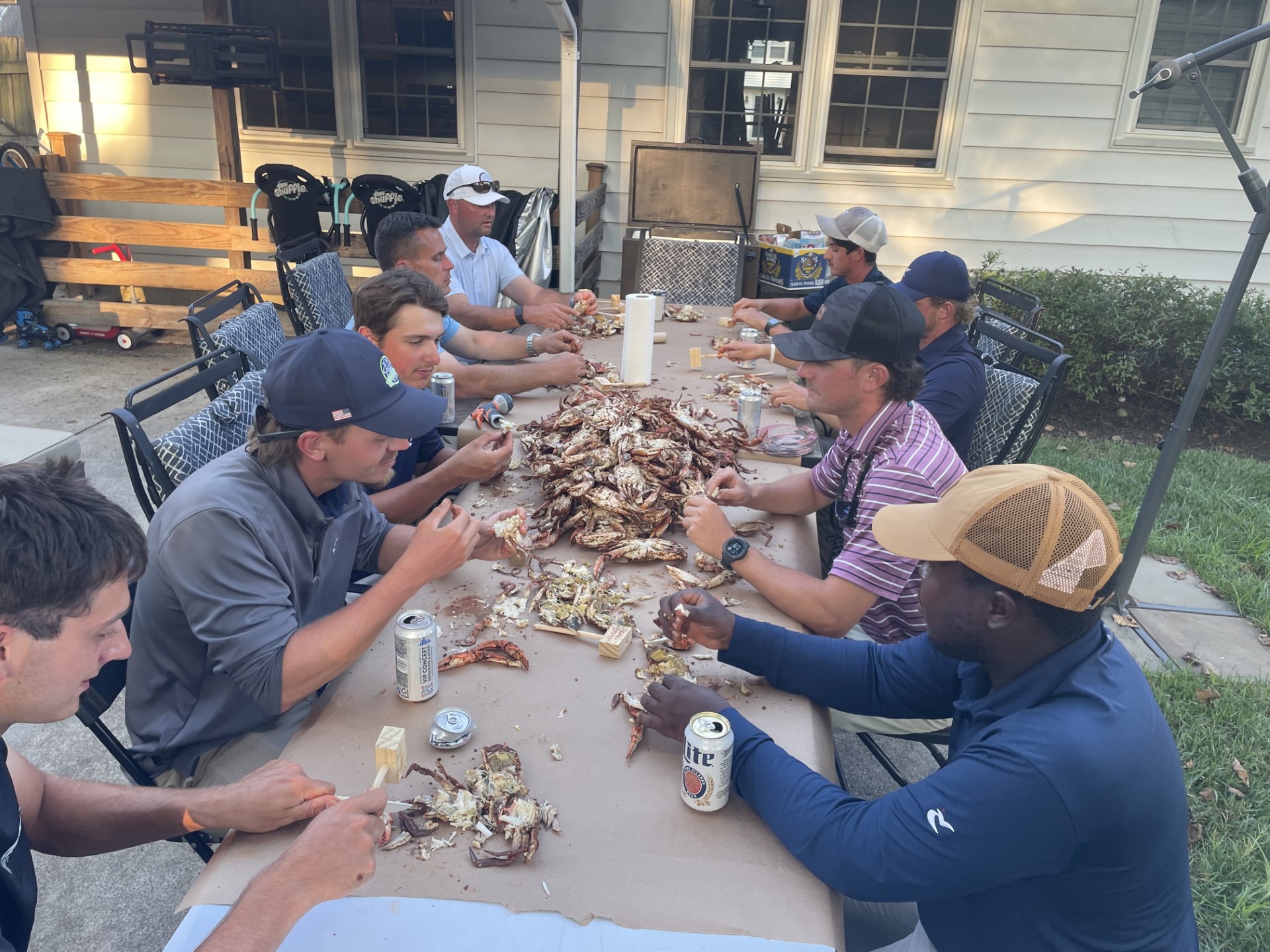 Intern team dinner